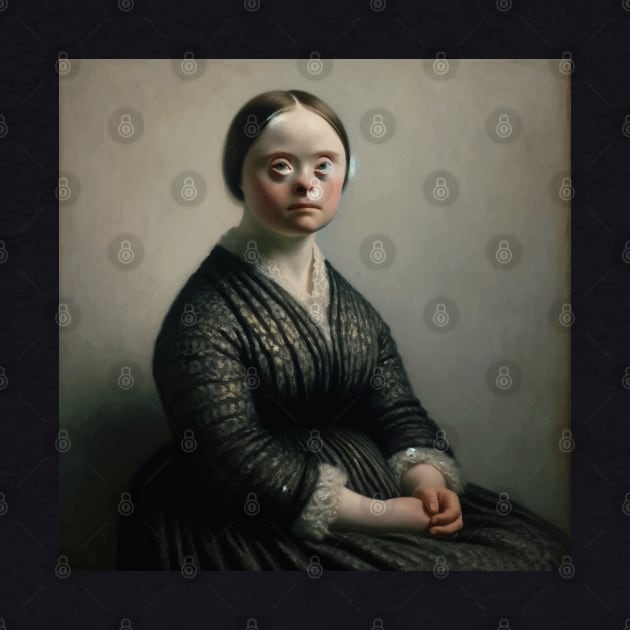 Inclusive Masterpiece: Whistler's Mother World Down Syndrome Day by Edd Paint Something